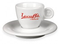 Lucaffe espresso institutional cup & Saucer set.